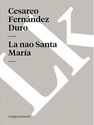 cover image of La nao Santa Mari´a